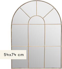 Vogue Wandspiegel - Ovaal - Boograam 54 x 74 cm - Goud