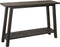 J-Line console Vierkant - hout - zwart