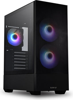 Lian Li Lancool 205M - Midi Tower PC - Micro-ATX Mini-ITX - Geharde glas zijpaneel - Zwart
