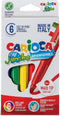Carioca - viltstift Superwashable 6 stiften in een kartonnen etui