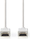 Nedis CVGB34000WT20 - High Speed HDMI-kabel met ethernet - 4K@30Hz - Wit