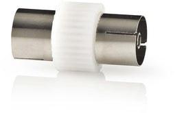 Nedis CSBW40941WT - Adapter voor set-topbox - F connector naar coax - Wit