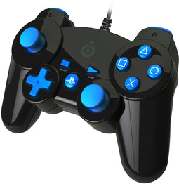Bigben Interactive - Mini PS3 Controller - Draad - Ergonomisch Design Blauw Zwart