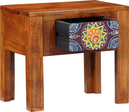 vidaXL - Bijzettafel - 40x30x36 - cm - Massief - Acaciahout