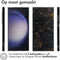 imoshion Hoesje Geschikt voor Samsung Galaxy S24 Ultra Hoesje Siliconen - imoshion Design hoesje - Meerkleurig / Black Marble