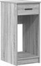 vidaXL - Computertorenstandaard - met - lade - 35x45x77 - cm - grijs - sonoma - eiken
