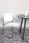 ANLI STYLE ARMCHAIR STACKS WHITE