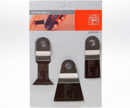 Fein 35222967100 - E-Cut Combo Starlock - 3 E-Cut invalzaagbladen voor hout en metaal (3 stuks)