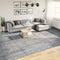 vidaXL - Vloerkleed - PAMPLONA - shaggy - hoogpolig - modern - 300x400 - cm - blauw
