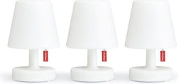 Fatboy Edison the Mini - Set van 3 Tafellampjes - Draadloos Oplaadbaar - Wit