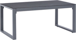 vidaXL - Salontafel - 90x50x40 - cm - aluminium
