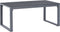 vidaXL - Salontafel - 90x50x40 - cm - aluminium