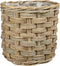 Mica Decorations Mand Marcia - 33x33x33 cm - Rotan - Grijs