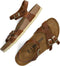 Birkenstock Kumba - Dames Sandalen - Gekruist bandje - Cognac - Maat 39