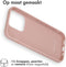 iMoshion Hoesje Geschikt voor iPhone 14 Pro Hoesje Siliconen - iMoshion Color Backcover - lichtroze