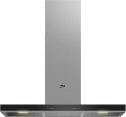 Beko BHCB96641BBHS - Wandschouw Afzuigkap - 90 cm RVS - Energieklasse A
