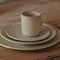 Dutch Rose Organic Mok - Mokken set van 4- Theemok - Koffiemok - Stoneware handgemaakt - Creme 25 cl
