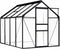 vidaXL - Tuinkas - 4,75 - m² - aluminium - antracietkleurig