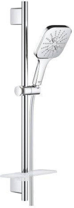 GROHE Rainshower SmartActive Cube 130 Glijstangset - Ø 13 cm - 3 straalsoorten - Chroom - EcoJoy®
