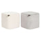 Voetensteun DKD Home Decor Geel Blauw Beige Grijs Scandi 35 x 35 x 35 cm (2 Stuks)