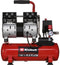Einhell TE-AC 6 Silent - Stille Compressor 6 L 57 dB - Olievrij (1 stuk)