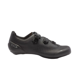 Sidi Genius X - Wielrenschoenen - Microfiber bovenwerk - Zwart heren 43