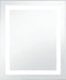 vidaXL - Badkamerspiegel - LED - met - aanraaksensor - 60x80 - cm