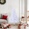 vidaXL - Kunstkerstboom - met - dikke - takken - 150 - cm - PVC - wit