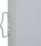 vidaXL - Tuinscherm - uittrekbaar - 100x300 - cm - grijs