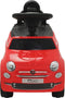 vidaXL Loopauto Fiat 500 rood