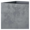 Muret Plantenbak - DEROMA - Millennium R - Asgrijs - Met waterreservoir - Wielen - 99 cm