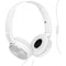 Sony MDR-ZX310AP - On-ear koptelefoon - Lichtgewicht opvouwbaar - Wit