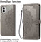 iMoshion Hoesje Geschikt voor Motorola Moto G73 Hoesje Met Pasjeshouder - iMoshion Mandala Bookcase - Grijs