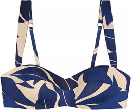 Triumph Summer Allure DP - Dames Bikinitopje - Bandeau met afneembare bandjes - Blauw
