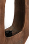 Light & Living Kelafo - Tafellamp - Hout - 33x10x40cm - Bruin