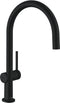 Hansgrohe Talis M54 - Keukenmengkraan 220 1 straalsoort - Mat zwart