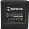 Nox Hummer GDW Gold - Voedingsbron ATX 1000W 80 Plus Gold - Zwart