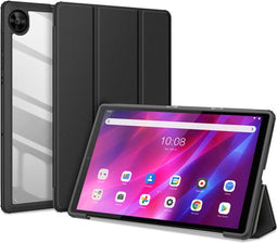 Dux Ducis - Tablet hoes geschikt voor Lenovo Tab M10 Plus (3rd Gen) - 10.6 Inch - Toby Series - Tri-Fold Book Case - Zwart