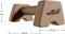 Houten opdrukstangen - Push-upbar - Stevige ondersteuning voor push-ups en dips - Natuurlijk (2 stuks)