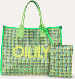 Oilily Sheila - Shopper - Dames - Ritssluiting - Waterafstotend - Groen - One size