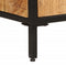 vidaXL - Nachtkastje - met - 3 - lades - 40x35x63 - cm - massief - ruw - mangohout