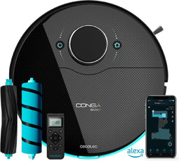 Cecotec Conga 8090 Ultra robotstofzuiger Zwart