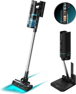 Cecotec Conga Rockstar 10000 Nebula Verticale stofzuiger 450 W, ForceSonic-technologie 30 kPa, 3-in-1, parallel cyclone systeem,