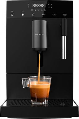 Cecotec Cumbia Cremmaet Compact Steam Superautomaat, 1350 W, 19 bar, thermoblok, plug & play, gepersonaliseerde koffie, 5 niveau
