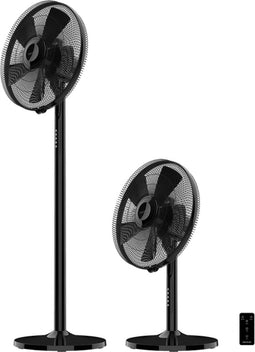 Cecotec EnergySilence 555 2in1 Smart XL Staande en bureauventilator. 55 W, 16 inch diameter, 5 bladen, koperen motor, afstandsbe