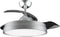 Cecotec EnergySilence Aero 4280 Plafondventilator met praktische vleugels en lamp, onzichtbaar, staal, 40 W, diameter 106 cm, ti