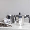 Cecotec Mokclassic 300 Italiaans koffiezetapparaat gepolijst - aluminium, volledige keuken, 3 koffiekopjes, siliconenkit, ergono