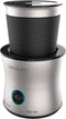 Cecotec POWER MOCA SPUME 5000 - Automatische melkopschuimer - Zilver - 4 functies - 200 ml - automatisch stop