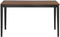CEDAR - Eettafel - Donkere houtkleur - 80 x 135 cm - MDF