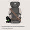 Lionelo Billy i-Size - Autostoel ISOFIX - Groeit mee van 76-150 cm - Beige